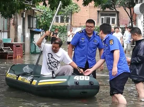 2018年“7·24”暴雨后王串场地区积水情况