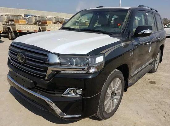 18款丰田酷路泽5700限量版现车实拍报价