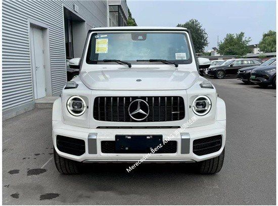 2023款奔驰AMG G63白色北京现车报价