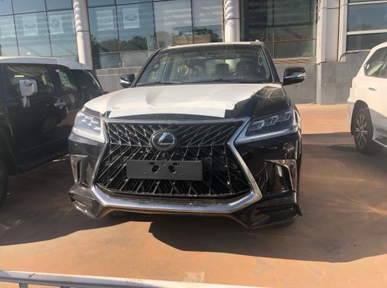 20款雷克萨斯LX570现车特价天津批发价