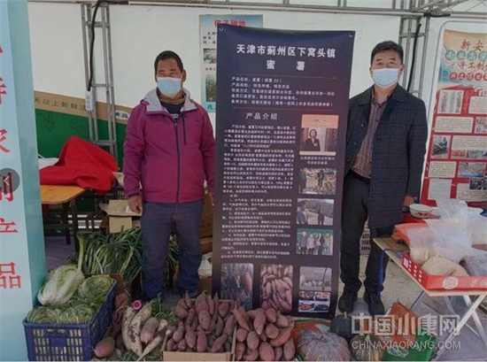 天津：助农展销会拓宽销路 农副产品“多一条腿走路”