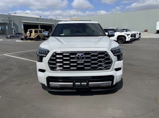 23款丰田红杉顶点版天津港10月真实报价