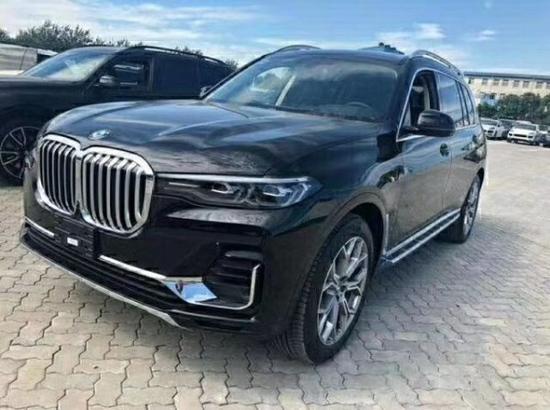 2020款墨版宝马X7上市预定2019款优惠售