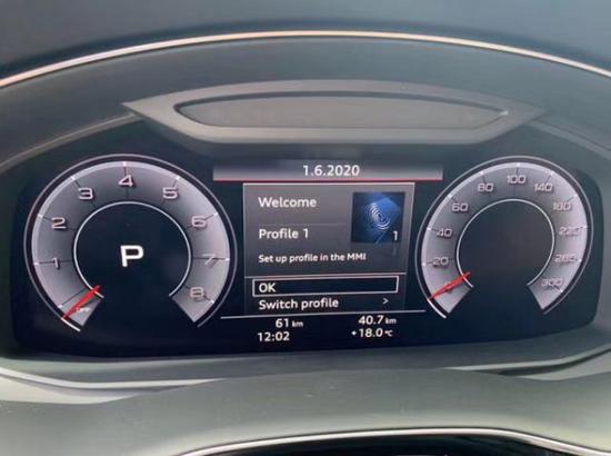 20款奥迪Q7舒适性全尺寸SUV 国六环保