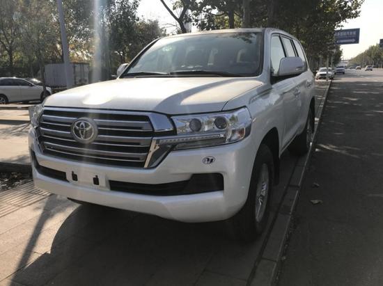 18款丰田酷路泽4000中东版港口最低价格