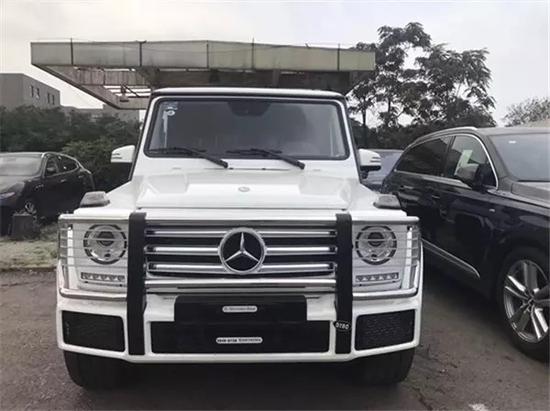 18款奔驰G500越野贵族SUV界又一匹黑马