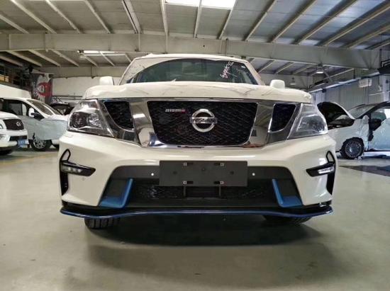 2018款尼桑日产途乐Y62 改装版全国上牌