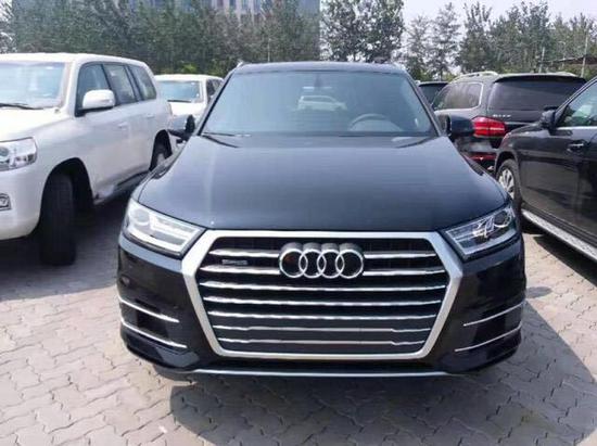 港口2019款奥迪Q7配置金秋订车优惠销售