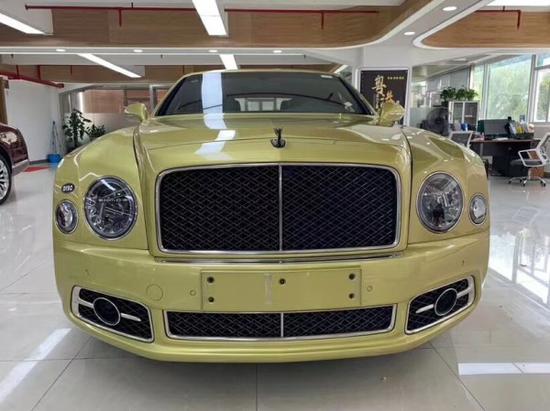 2018款宾利慕尚短轴现车大降价限量出售