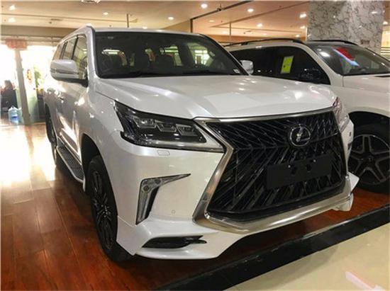 19款雷克萨斯LX570现车手续齐全当日提