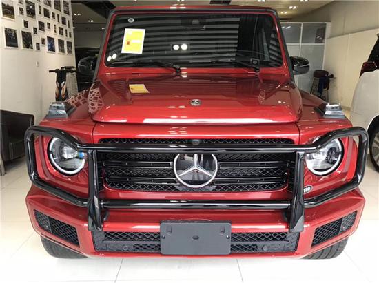 19款奔驰G550北京报价现车 十足越野味道