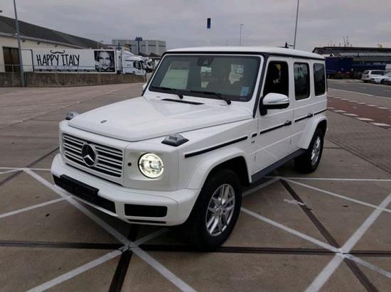 奔驰G500平行进口最便宜报价展位有现车