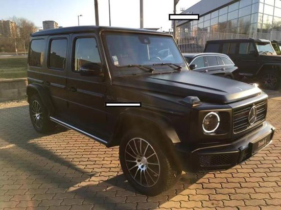 20款平行进口奔驰G500配置丰富免消费税