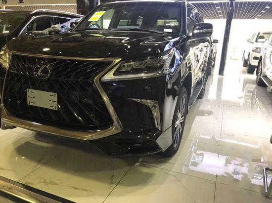 2020款雷克萨斯LX570 优惠五万起再送礼
