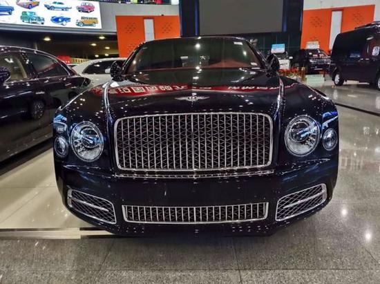 20款宾利慕尚加长版轿跑国六天津港现车