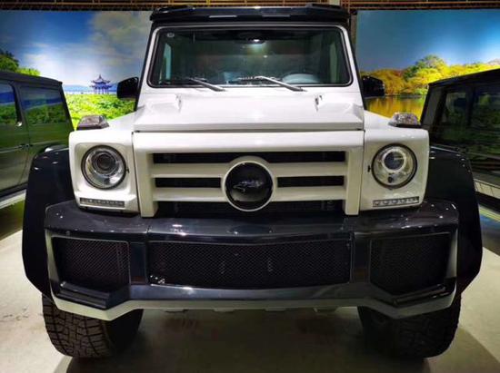 18款奔驰G5504x4即将退市顶级越野车大G