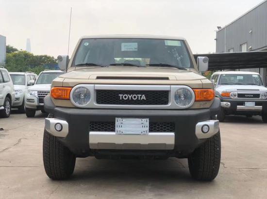 22款丰田酷路泽FJ4.0中东版国6接受预定