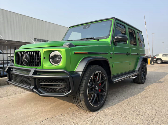 2022款奔驰G63磨砂绿现车优惠仅此一台