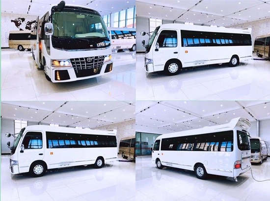 丰田考斯特7座价格现车7座顶配参数