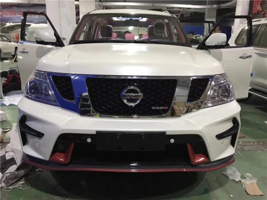 2018款中东版日产尼桑途乐底价裸售清仓