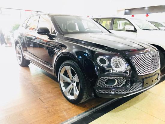 2018款宾利添越欧规 现车狂降价免消费税