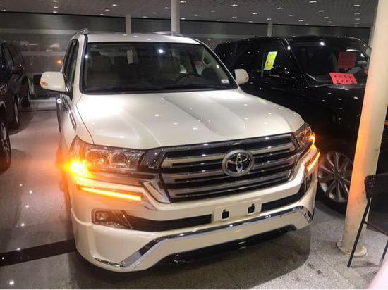 丰田酷路泽4000最新市场行情最强越野