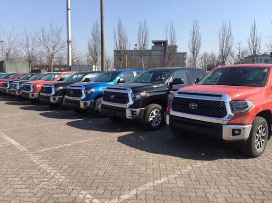 18款平行进口丰田坦途5.7L最新优惠行情