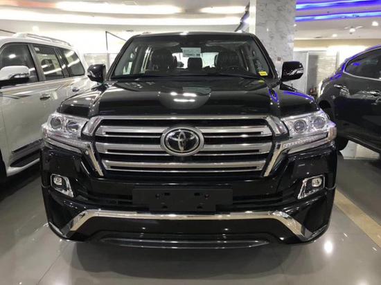 丰田中东版酷路泽4000现车改装最低价格