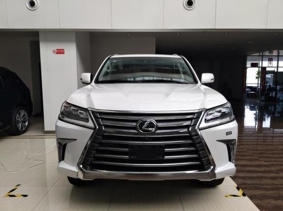 18款雷克萨斯LX570越野爆款车特价优惠中