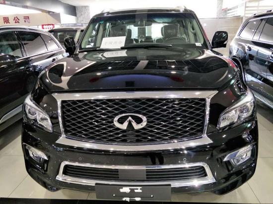 英菲尼迪QX80大排量里性价比最高大型SU