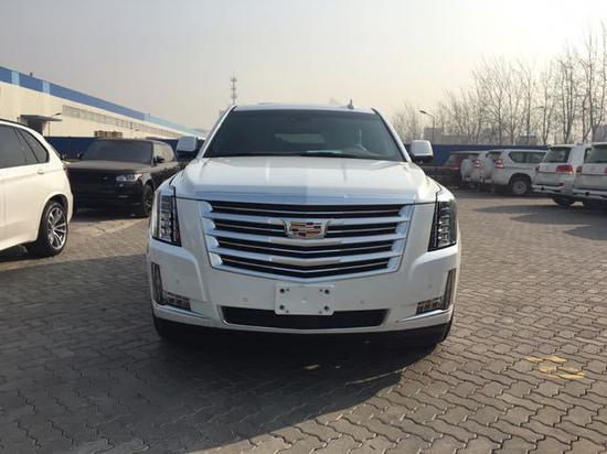 总统座驾，18款凯迪拉克凯雷德现车优惠