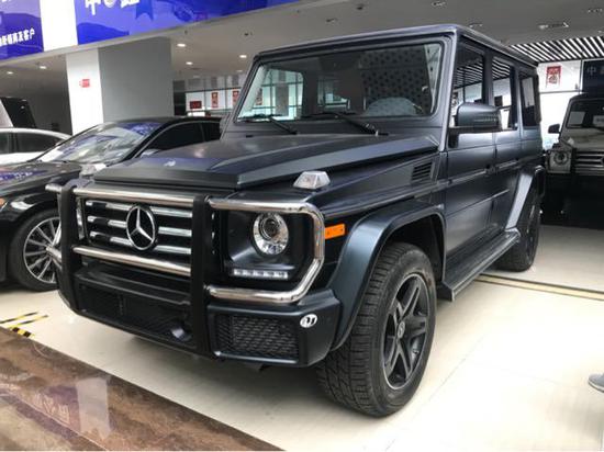 17款奔驰G550限时促销 极品越野锋芒尽显