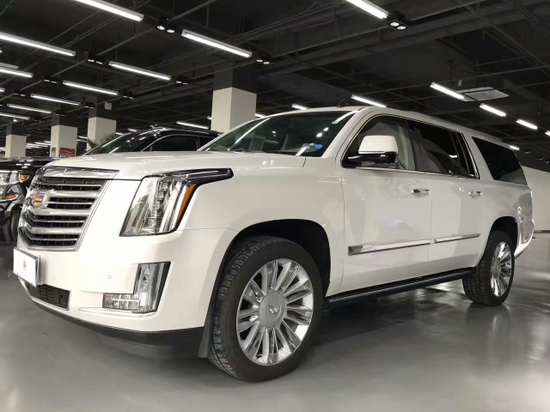 17款凯迪拉克凯雷德平行进口 完美商务车