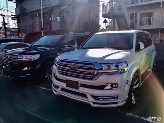 18款中东版丰田酷路泽4000最低价促销