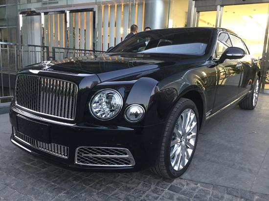 18款宾利慕尚双拼限量版售价 港口现车