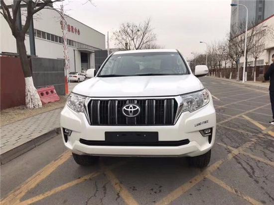 18款丰田霸道4000 天津港现车手续齐