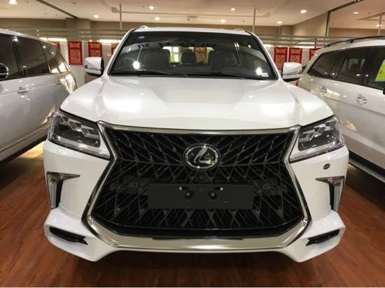 天津2018款雷克萨斯LX570巅峰限量钜惠