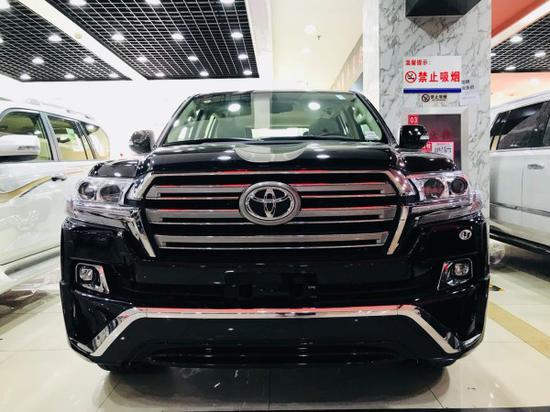 18款丰田酷路泽4000 黑色限量现车一台