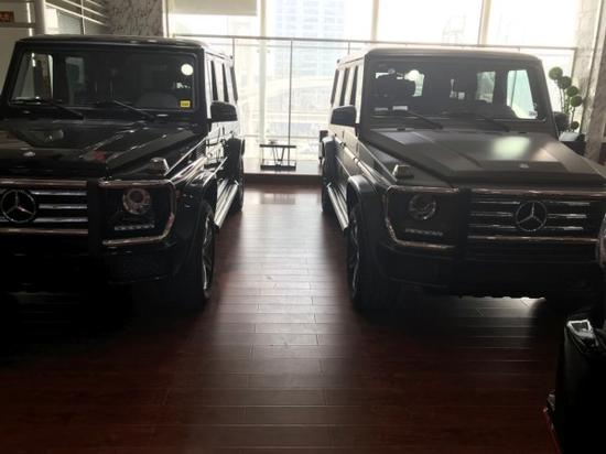 18款奔驰越野g550报价 展位现车走量销售