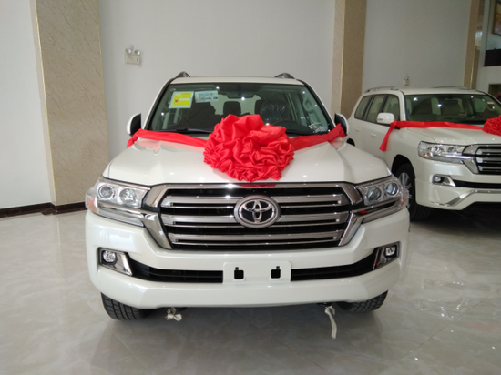 丰田兰德酷路泽4000双差速锁当天开回家