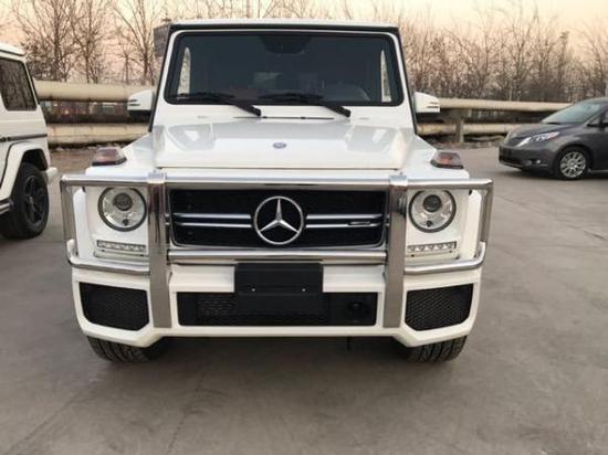 顶级座驾奔驰G63港口专卖17款加版行情