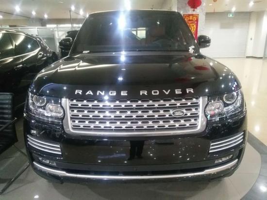 路虎揽胜行政柴油创世加长店内现车行情