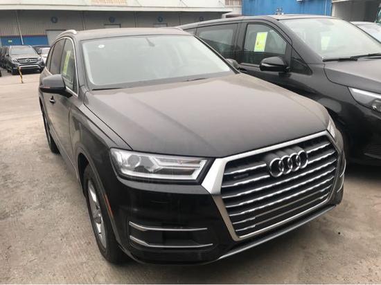 奥迪Q7加版报价配置 平行进口手续随车