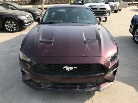 18款加版福特野马2.3T自动基本 标配现车