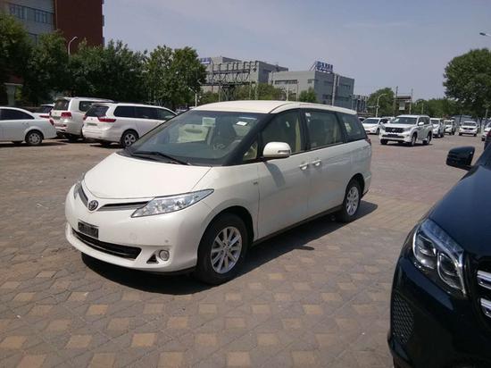 18款中东版丰田普瑞维亚天津港现车促销