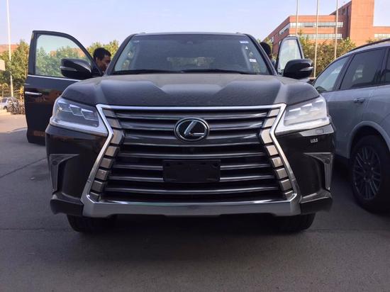2018款雷克萨斯LX570天津最低售价走俏