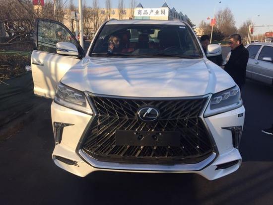 18款雷克萨斯lx570限量版 越野之王价格