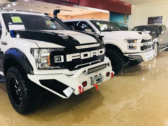 18款福特F150猛禽改装前后对比详情图片