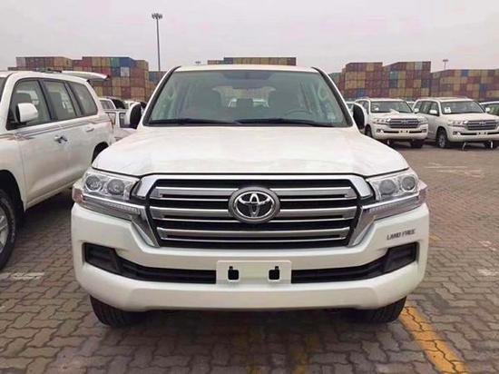 18款丰田酷路泽4000 大灯清洗版高配GXR