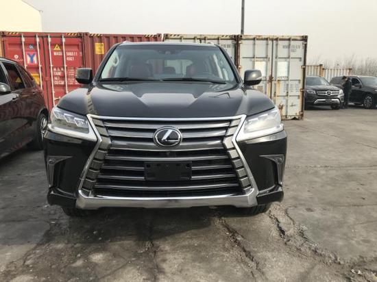进口18款雷克萨斯LX570急速降价优惠